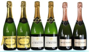 Mixed Case of NV Champagne