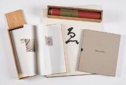 Ɵ Yamamoto (Masao) Nakazora, scroll in wooden box, one of 1000 copies, Tucson, AZ, Nazraeli Press, …