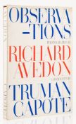 Ɵ Avedon (Richard) Observations, first edition, signed by Avedon, New York, 1959.