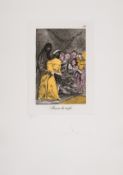λ Salvador Dalí (1904-1989) Plate 58, from Les Caprices de Goya (Field 77-3-33; M&L 905)