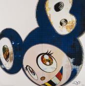 Takashi Murakami (b.1962) And Then X 3000 (Blue)