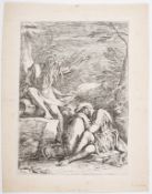 Salvator Rosa (1615-1673) The dream of Aeneas; Ceres and Phytalus; Glaucus and Scylla; Apollo and …