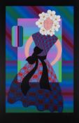 λ Victor Vasarely (1906-1997) Flower Girl