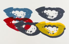 Andy Warhol (1928-1987) after. I Love Your Kiss Forever Forever (Sunday B. Morning)
