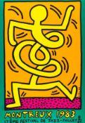 Keith Haring (1958-1990) Montreux 1983 Green (Döring & Osten 9)