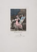 λ Salvador Dalí (1904-1989) Plate 55, from Les Caprices de Goya (Field 77-3-25; M&L 902)