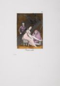λ Salvador Dalí (1904-1989) Plate 31, from Les Caprices de Goya (Field 77-3-51; M&L 878)