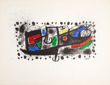 Joan Miró (1893-1983) after. Lithograph, from Joan Miró un Katalonien (Maeght 667; Cramer 131)