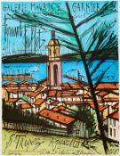 λ Bernard Buffet (1928-1999) Affich pour Galerie Maurice Garnier, St. Tropez