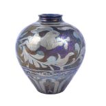 JONATHAN CHISWELL JONES FOR JCJ POTTERY, A MODERN REDUCTION FIRED LUSTRE PORCELAIN VASE