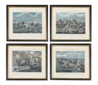 AFTER HENRY ALKEN, TWO SETS OF SPORTING PRINTS