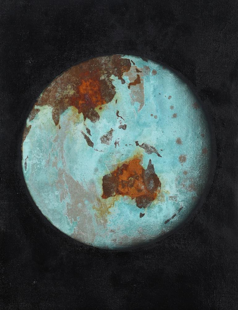 JOHN KEANE (BRITISH B. 1954), FLAT EARTH SERIES 1