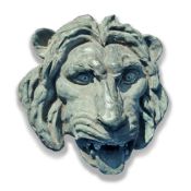 ‡ A BRONZE LION'S HEAD FOUNTAIN MASK