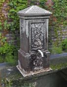 ‡ A FRENCH MUNICIPAL CAST IRON WATER PUMP