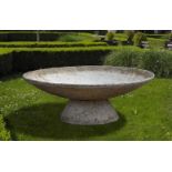 Ω WILLY GUHL (SWISS 1915-2004), A LARGE ETERNIT CIRCULAR PLANTER