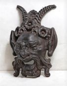 ‡ A CAST IRON FOUNTAIN MASK