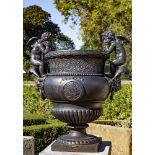 ‡ AFTER CLAUDE BALLIN (1615-1678), A FRENCH CAST IRON URN