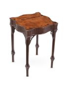 A MAHOGANY URN STAND, 20TH CENTURY