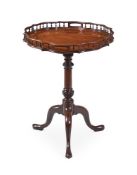 A MAHOGANY TRIPOD 'SUPPER' TABLE, 18TH CENTURY AND LATER ELEMENTS