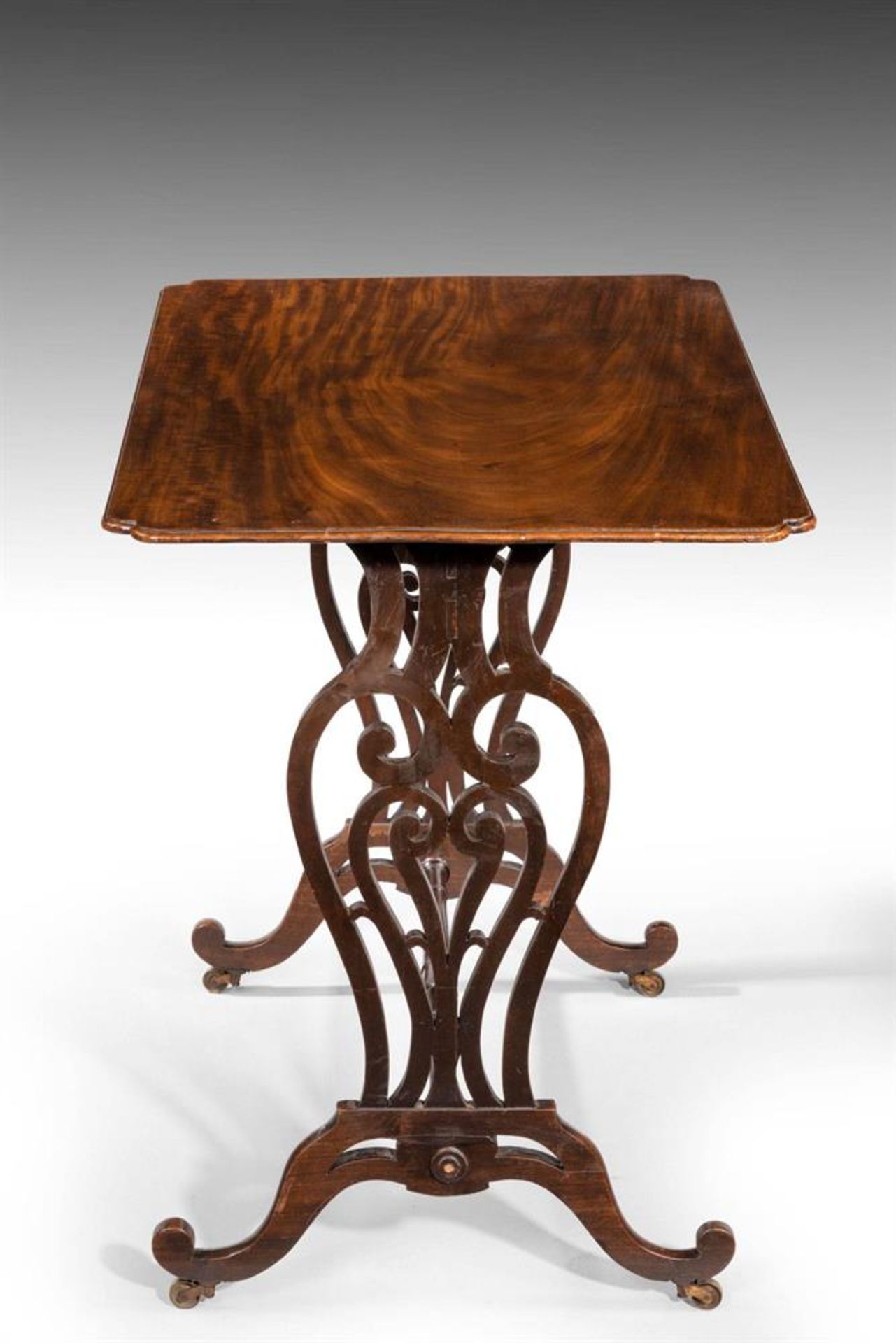 A GEORGE III MAHOGANY SIDE OR WRITING TABLE, LATE 18TH CENTURY - Image 4 of 4