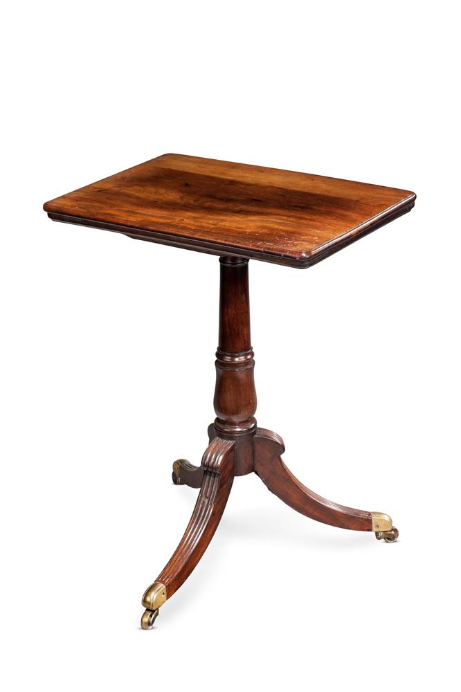 A GEORGE IV MAHOGANY WRITING/READING TABLE, CIRCA 1825 - Image 3 of 5