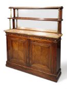 Y A REGENCY ROSEWOOD AND GILTMETAL MOUNTED SIDE CABINET, CIRCA 1820