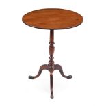 A GEORGE III MAHOGANY TRIPOD TABLE, THIRD QUARTER 18TH CENTURY