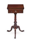 A GEORGE III MAHOGANY TRIPOD READING TABLE, THIRD QUARTER 18TH CENTURY