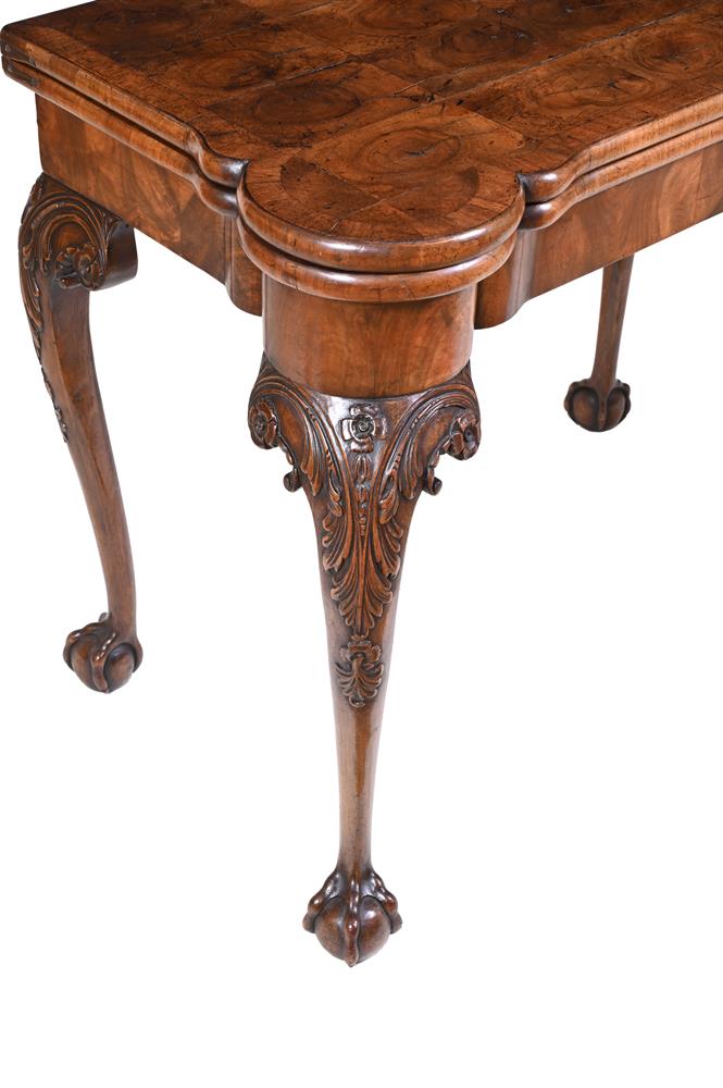 A WALNUT FOLDING CARD TABLE 18TH CENTURY STYLE - Image 7 of 7