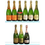 A Very Fine Mixed Case of Vintage & Non Vintage Champagne