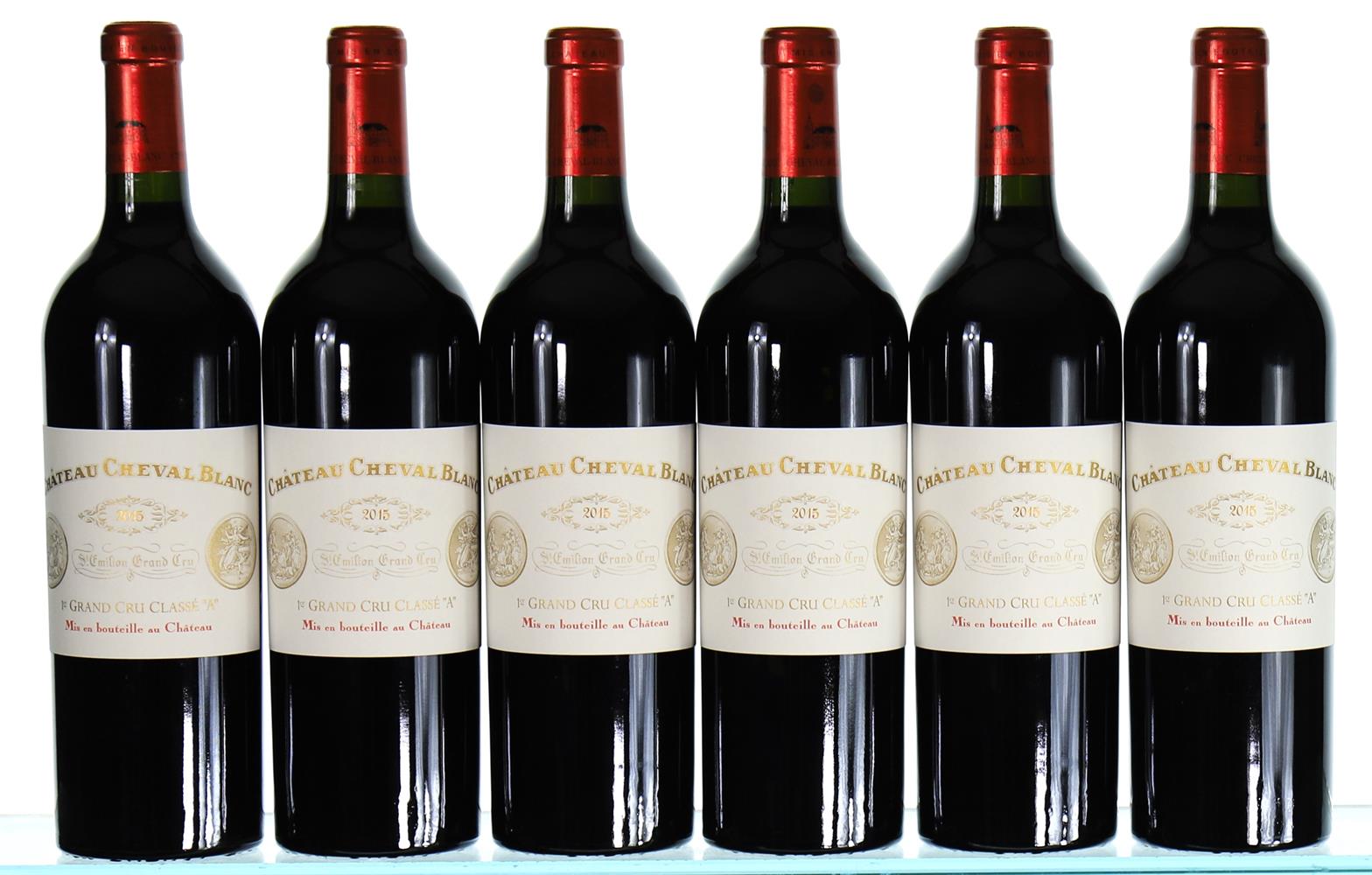 ß 2015 Chateau Cheval Blanc Premier Grand Cru Classe A, Saint-Emilion Grand Cru - In Bond