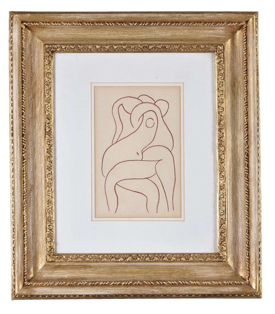 λ AFTER HENRI MATISSE, THE ENTWINED LOVERS