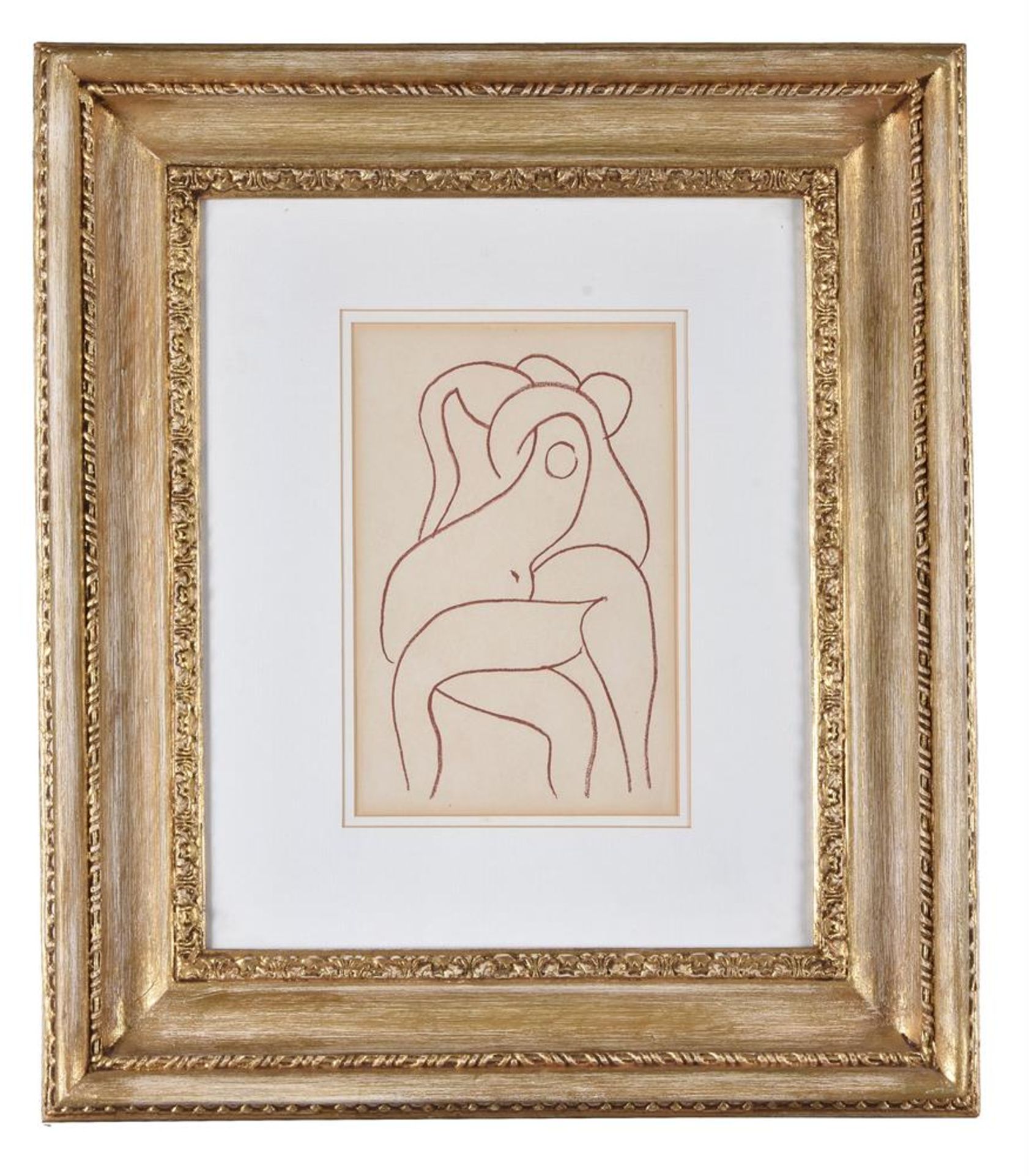 λ AFTER HENRI MATISSE, THE ENTWINED LOVERS