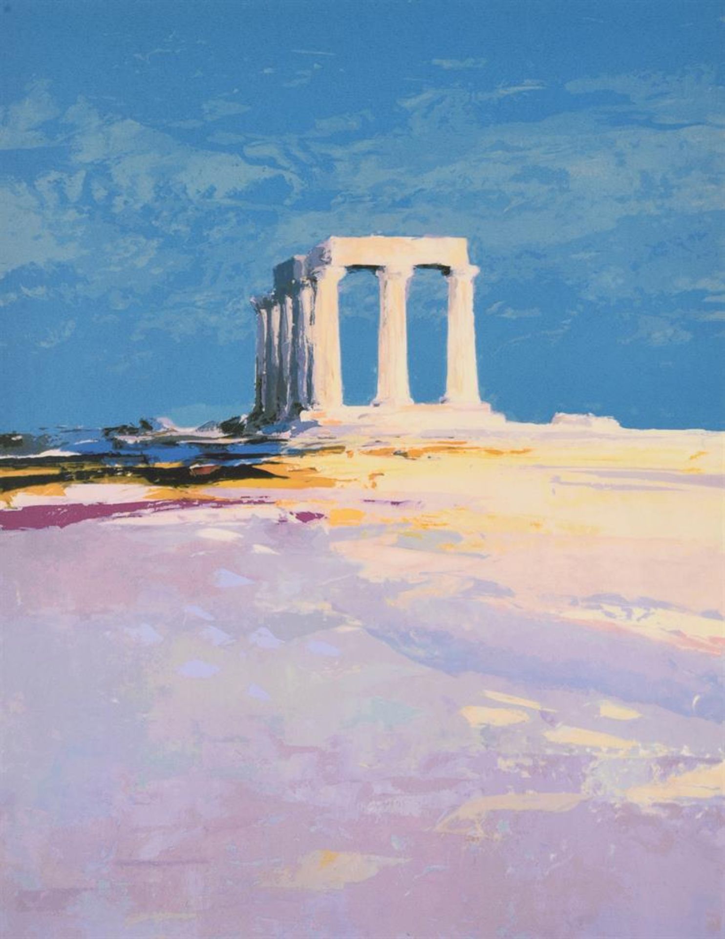 λ DONALD HAMILTON FRASER (BRITISH 1929-2009), GREEK RUINS - Bild 2 aus 2