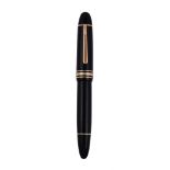 MONTBLANC, MEISTERSTUCK, 149, A BLACK FOUNTAIN PEN