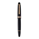 MONTBLANC, MEISTERSTUCK, 146, A BLACK FOUNTAIN PEN