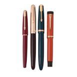 PARKER, A COLLECTION OF FOUR FOUNTAIN PENS