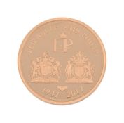 TRISTAN DA CUNHA, ELIZABETH II, GOLD PROOF DOUBLE-SOVEREIGN, 2017