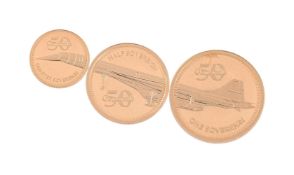 GIBRALTAR, ELIZABETH II, GOLD PROOF SOVEREIGN, HALF SOVEREIGN, QUARTER-SOVEREIGN, 2019