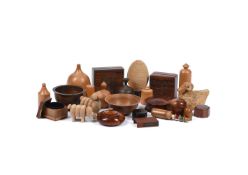 A COLLECTION OF VARIOUS TREEN