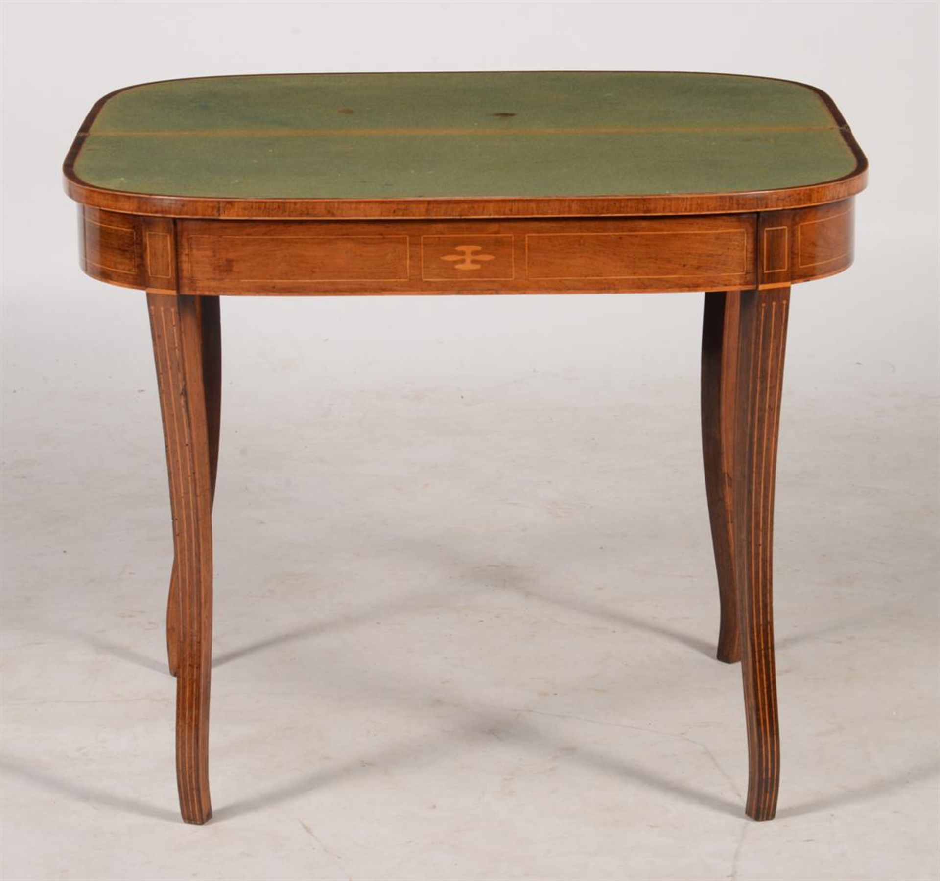 Y A REGENCY ROSEWOOD AND LINE INLAID CARD TABLE - Image 2 of 2