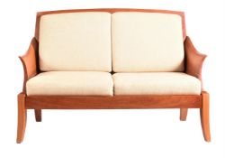 THOMAS MOSER, WING, A CHERRY PART SUITE OF SEAT FURNITURE