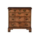 A WALNUT BACHELORS CHEST IN EARLY 18TH CENTURY STYLE