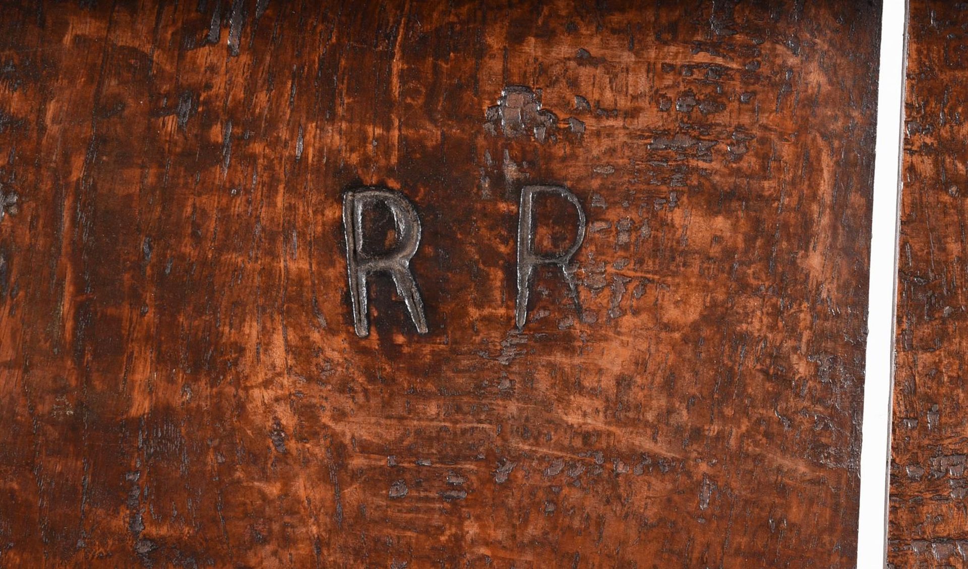 AN OAK DRESSER BASE AND RACK - Image 5 of 6