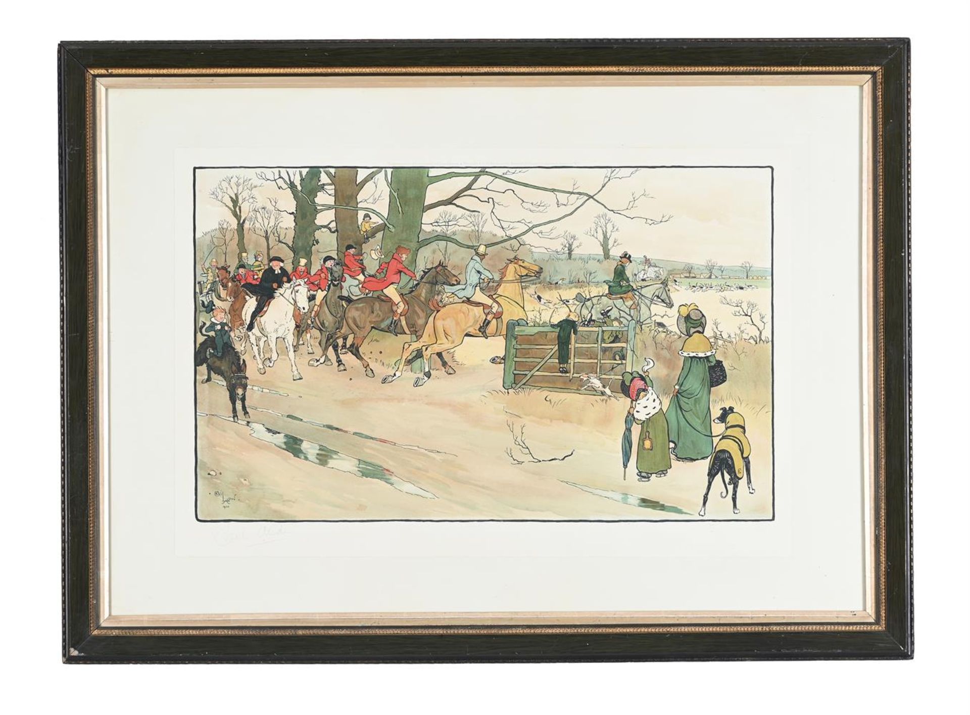 CECIL ALDIN (BRITISH 1870-1935), THE FALLOWFIELD HUNT, SET OF SIX - Image 7 of 14