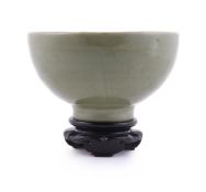 A Chinese 'Longquan' deep sided bowl