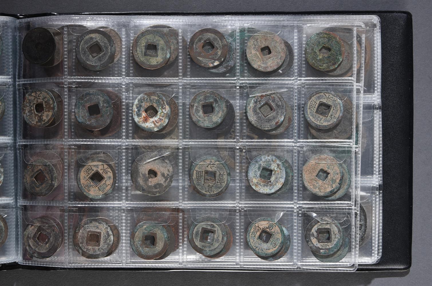 A booklet collection of Chinese coins - Image 10 of 18