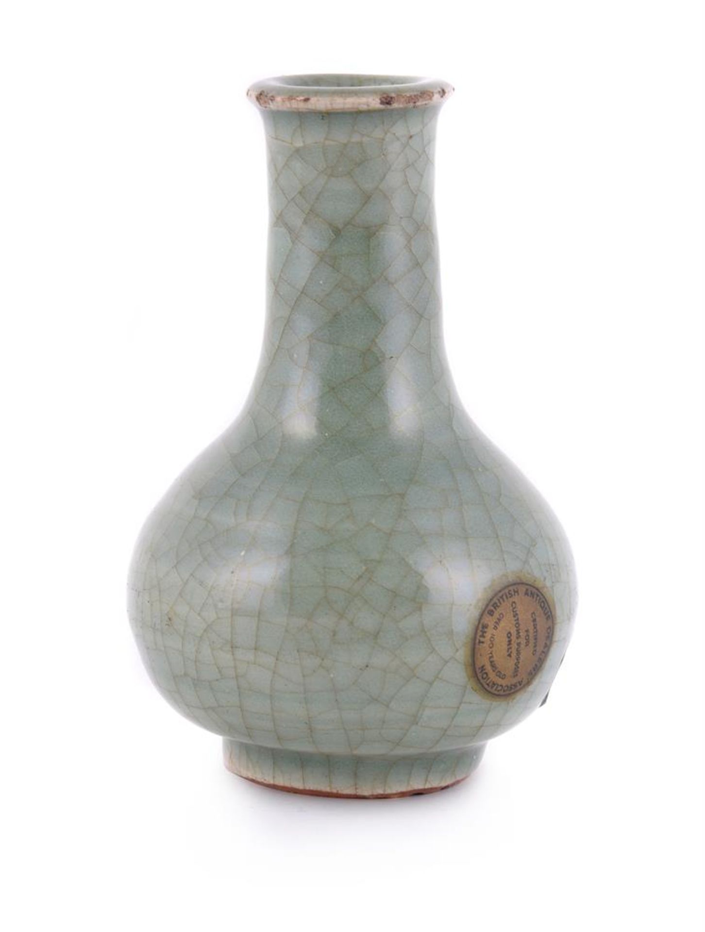 A Chinese 'Longquan' celadon vase - Image 2 of 6