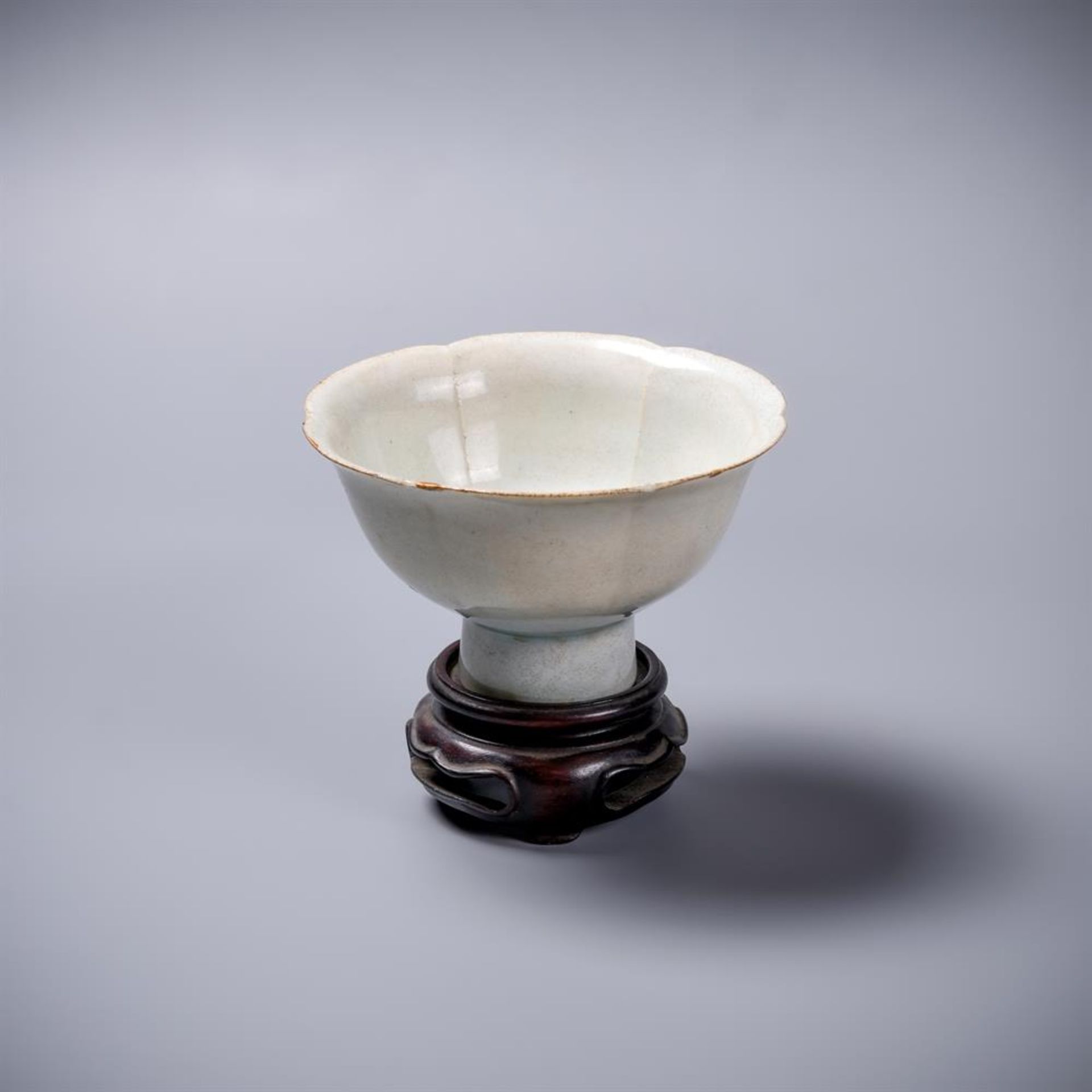 A Chinese Qingbai stem cup - Image 3 of 7