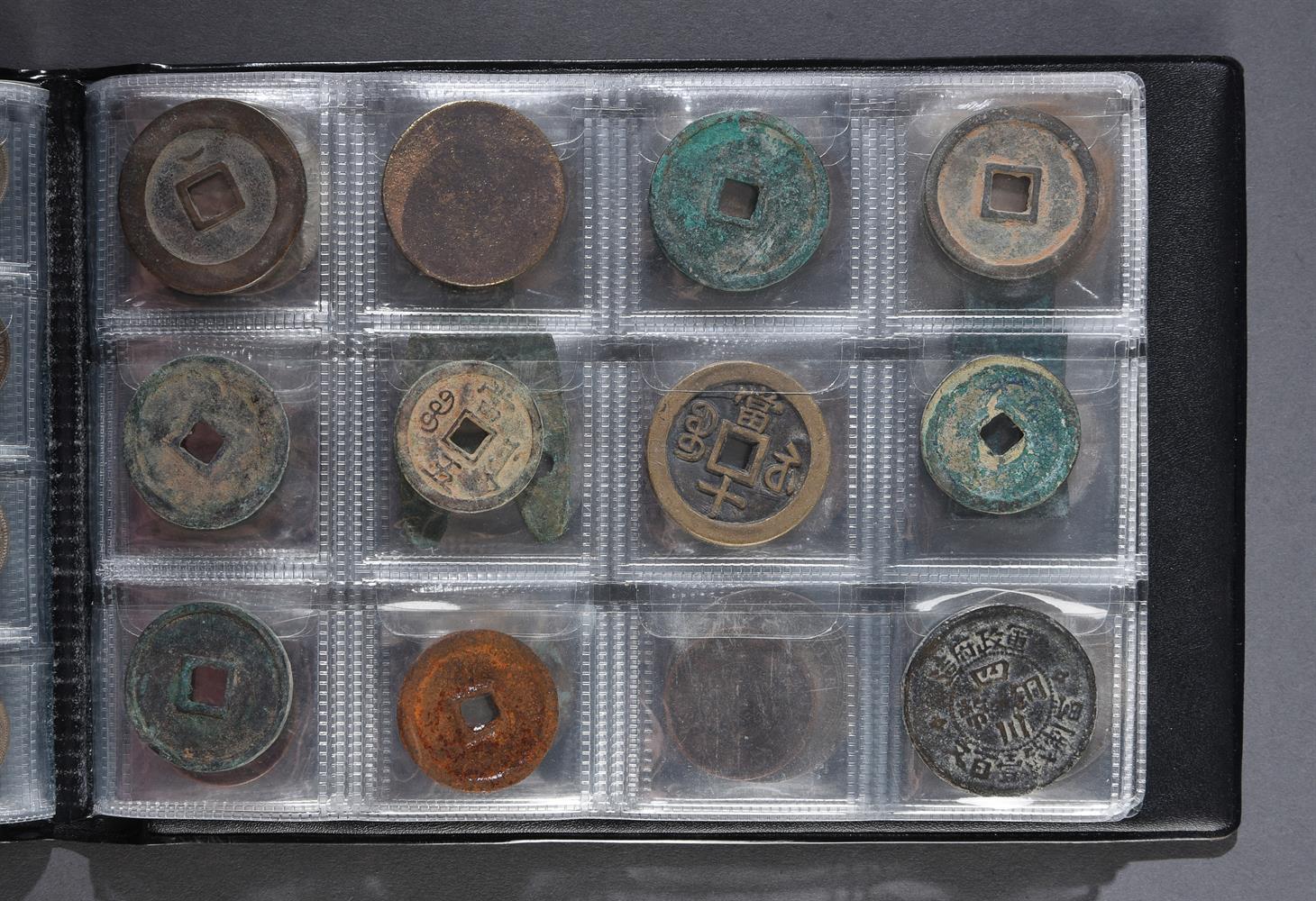 A booklet collection of Chinese coins - Image 12 of 18